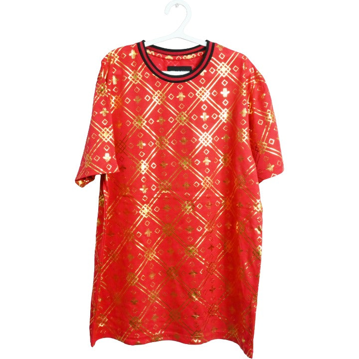 Rd Gld SS Bee Tee C/P 60 Drill Clothing Co.