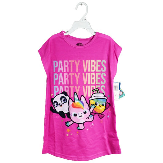 Party Vibes Sz 4,6,8,10 Nightgown Pajama Sleepwear C/P 6 Tokidoki