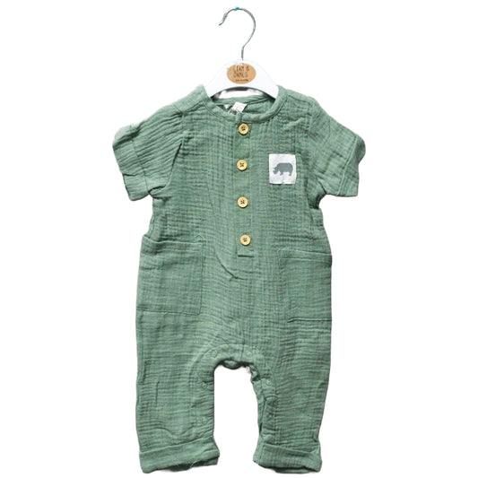 NEWBORN SAGE RHINO COVERALL C/P 48