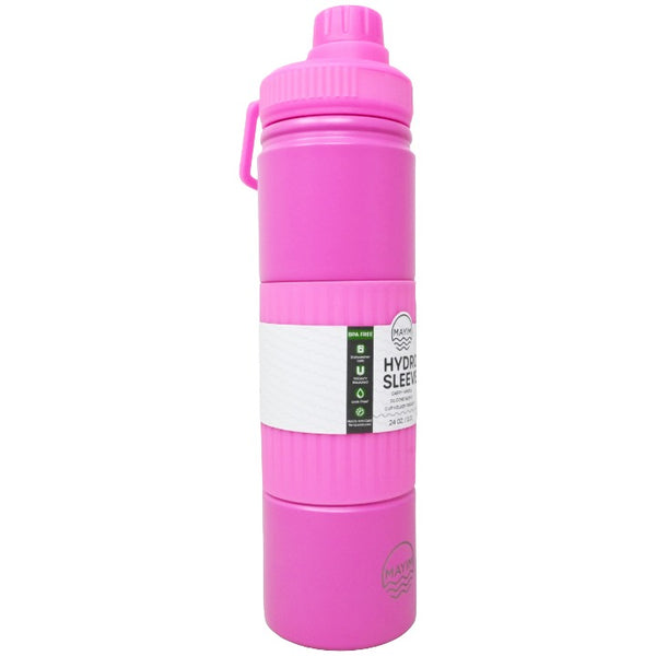 Pnk 24oz SS DW Bottle C/P 24 Mayim