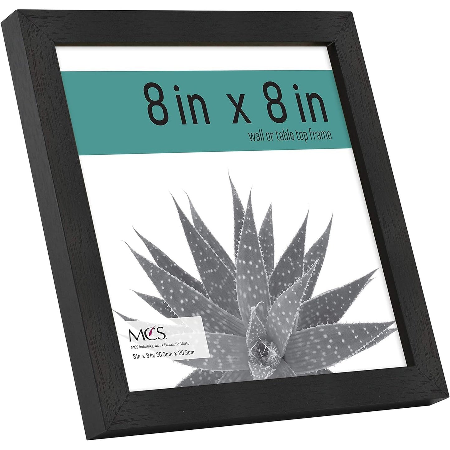 12pk 8X8" BLK WOODGRAIN FRAME C/P 1