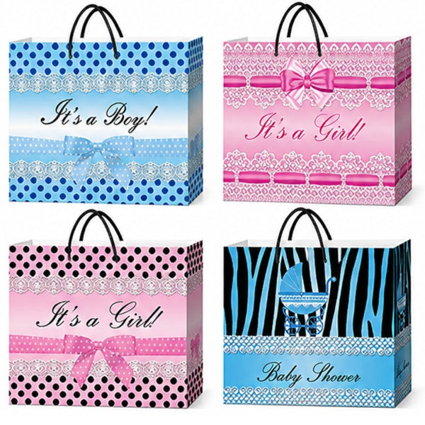 4 Asst Lg Baby Dia Bag   C/P 144