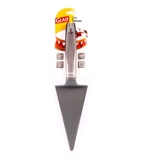 GLAD CRYSTAL CAKE TURNER GRAY C/P 48