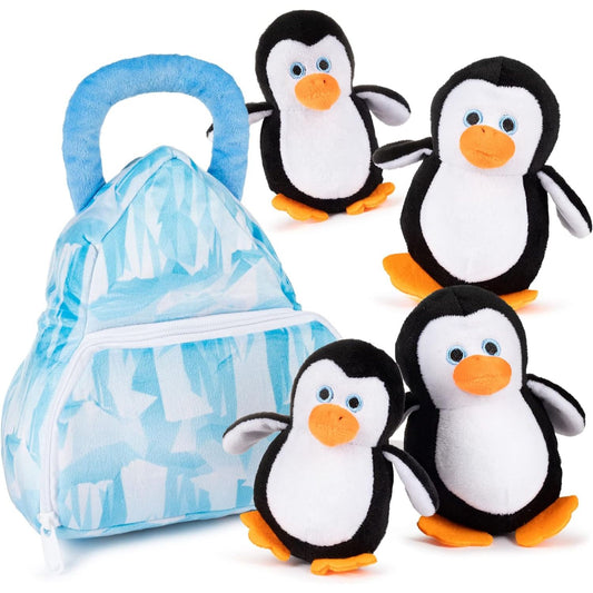 Plush Penguin Carrier set C/P 24