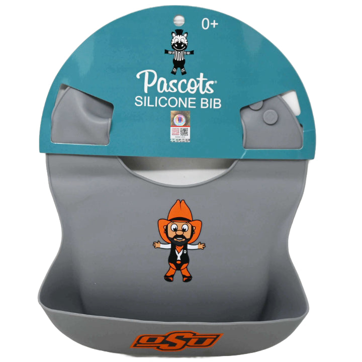PASCOTS OKLAHOMA S.U. SILICONE BIBS C/P 18