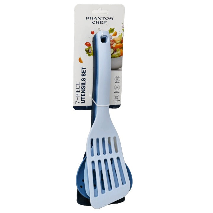 7pc Navy Kitchen Utensil Set C/P 12