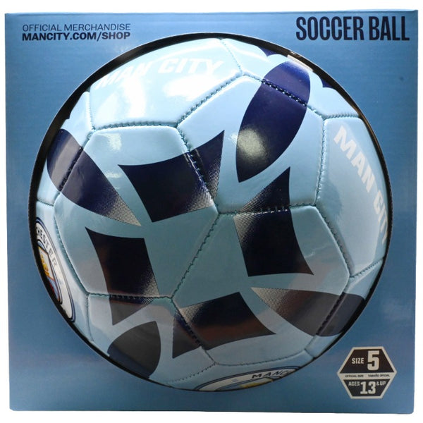 LBl DBl Man City Soccer Ball C/P 8 Icon Sports