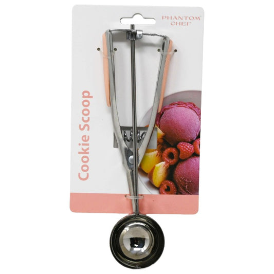 Peach SS Cookie Scoop Ice Cream Scoop Meatball Scoop C/P 24 PHANTOM CHEF