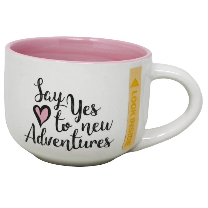 19oz White Adventures Mug C/P 24