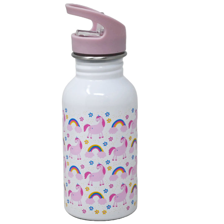 16oz Kids S.Steel Hydration Bottle - Unicorn/Rainbow C/P 24