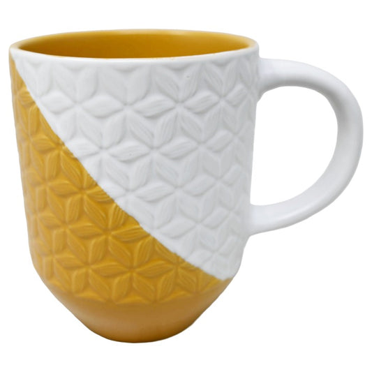 Two Tone Embossed Mug C/P 36