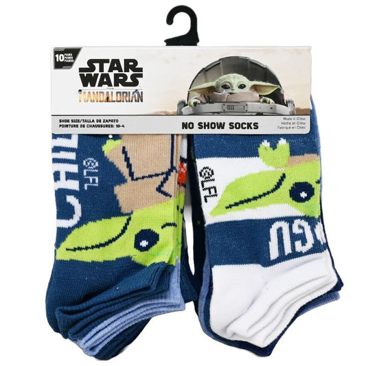 10pk THE MANDALORIAN GROGU NS SOCKS SIZE 6-8 C/P 60