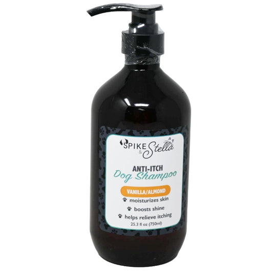 25.3oz Van Alm Pet Shampoo Pump Vanilla Almond Spike & Stella C/P 12