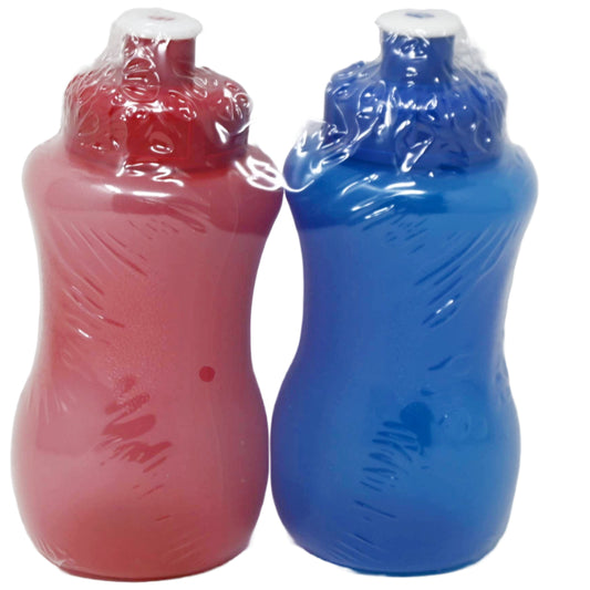 2pk MINI WATER BOTTLES ASST COLORS C/P 24