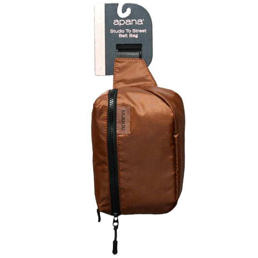 Rustic Brown Clean Lines Waist Pack C/P 36
