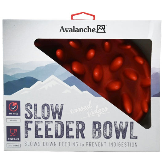 PET SLOW FEEDER RED C/P 16