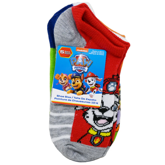 5pk PAW PATROL PLAYIN AROUND NS SOCKS SIZE 6-8 C/P 60