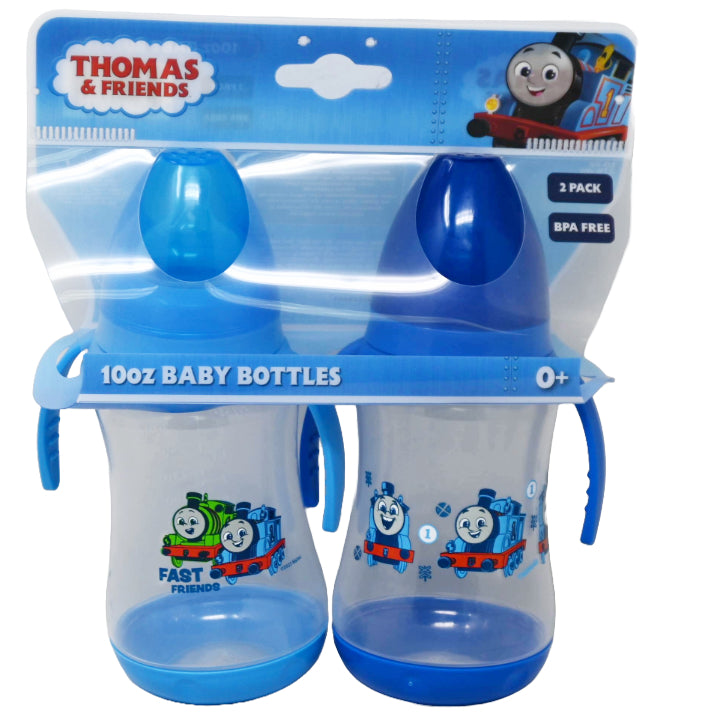 2pk 10oz BABY BOTTLE W/HANDLE THOMAS & FRIENDS C/P 36