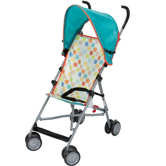 UMBRELLA STROLLER DOTS PRINTED W/CANOPY C/P 1