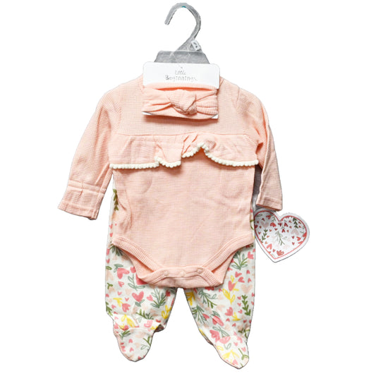 3pc PINK TOP/PANT SET -MELODY C/P 48