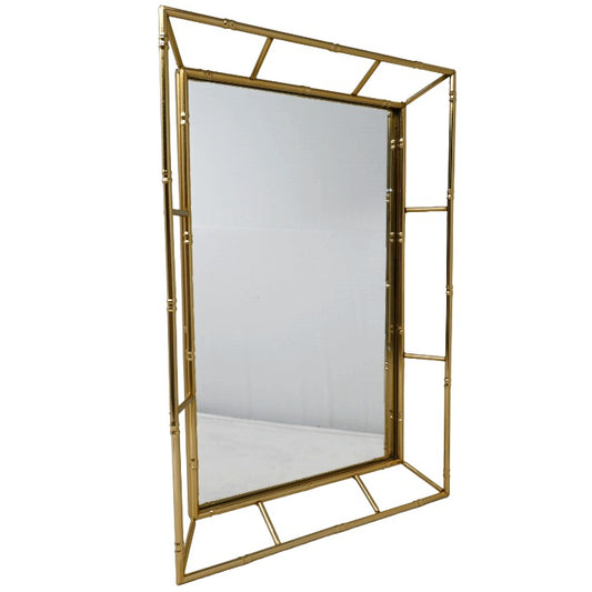18x12" Gld Bmb Mirror Tray C/P 2