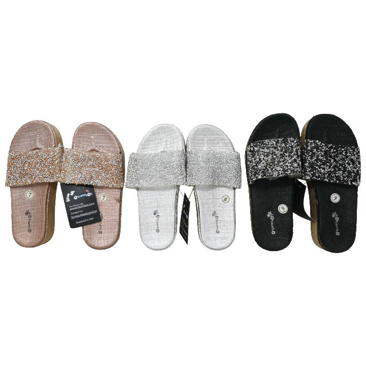 *OUT OF CA* WOMEN SLIDE SANDALS 4-ASST COLOR/5-ASST SIZE C/P 20