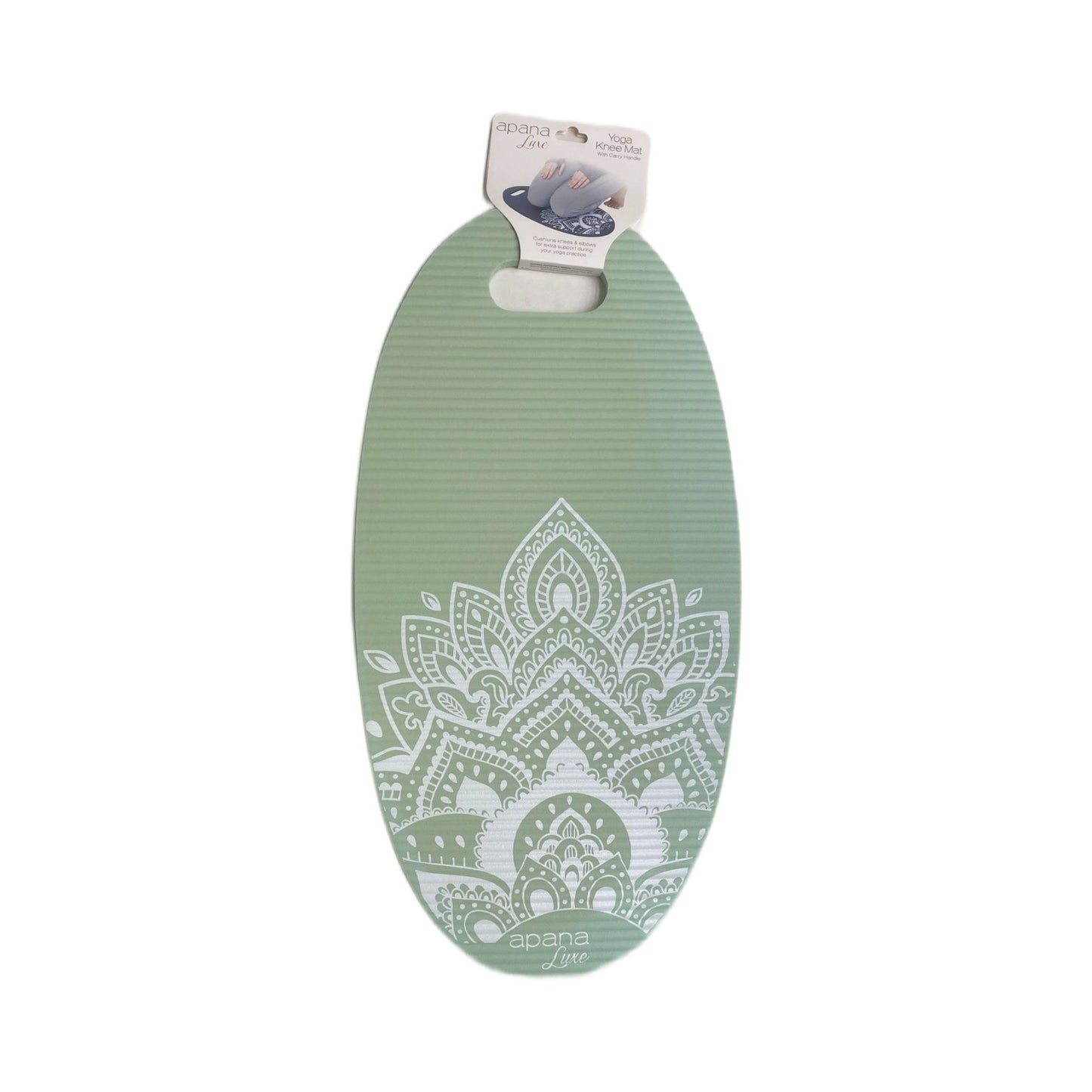 GREEN OVAL KNEE YOGA MAT C/P 24