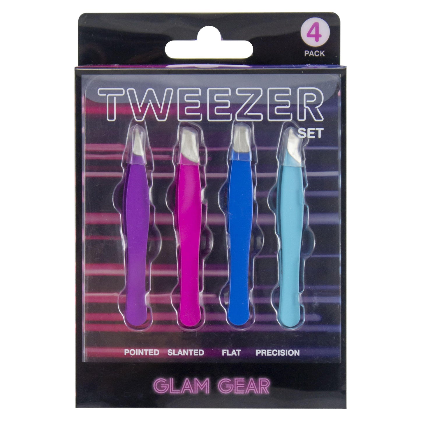 4pc MINI TWEEZER SET C/P 144