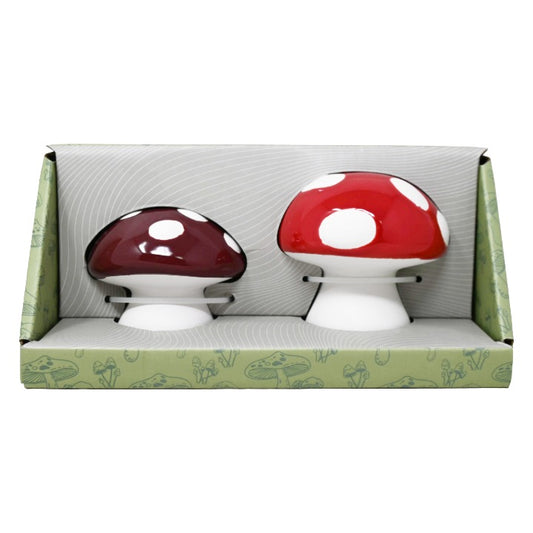 Mushroom Salt & Pepper Shaker Set C/P 12