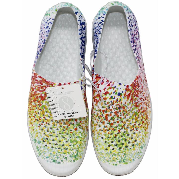 KATIE FUN SPLATTERED WOMEN SHOES ASST SIZE C/P 12