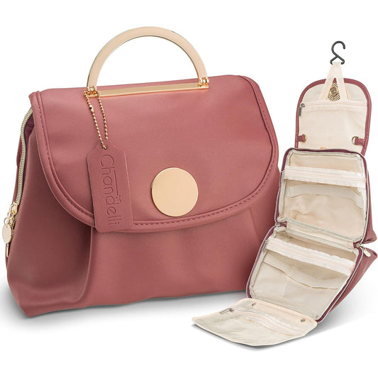 MAUVE TOILETRY BAG C/P 20