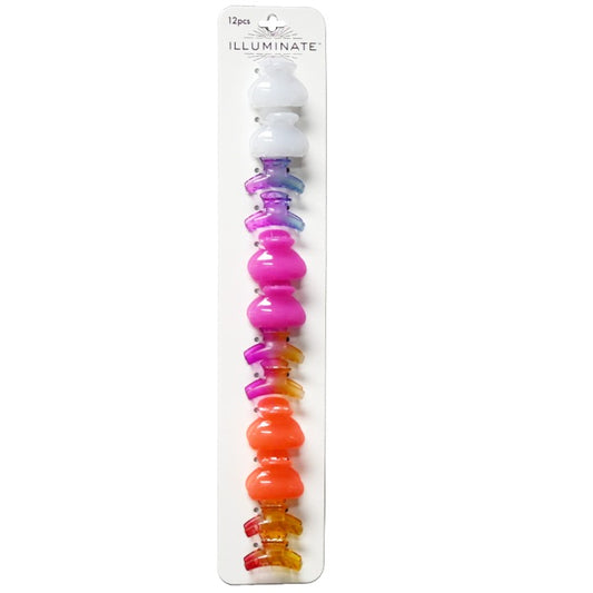 12PC ASST HAIR CLIPS C/P 72 STYLIN