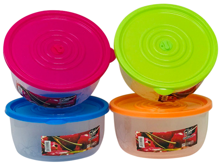 CONTAINER,8''D FLWR DSGN 4AST C/P 36