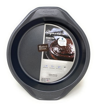 Baker's Secret 9 inch Round Cake Pan, Signature Collection C/P 12