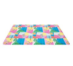 PRINTED PVC FOAM KIDS MAT - 51.2x74.8x0.31" C/P 2