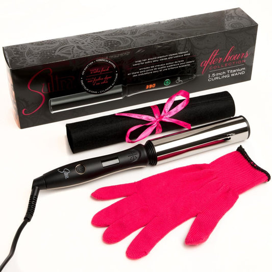 1.5" Curling Wand Titanium C/P 18 SULTRA