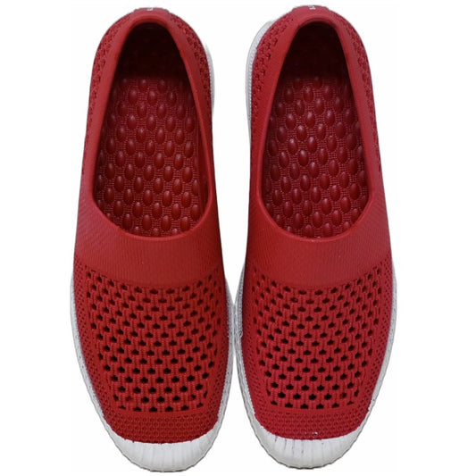 KEVIN CHILI RED MEN SHOES ASST SIZE C/P 12