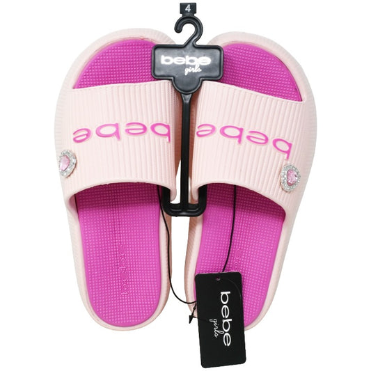 Girls Blush Platform Eva Slides C/P 16 BEBE