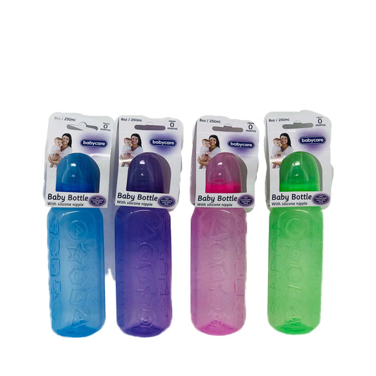 BabyCare 8oz Baby Bottle C/P 36
