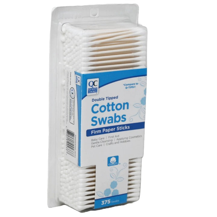 375ct Cotton Swabs Paper Sticks C/P 48