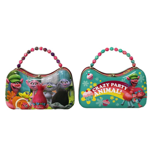 TROLLS SCOOP PURSE TIN C/P 12