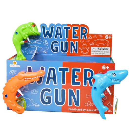SHARK ASST WATER GUN C/P 72