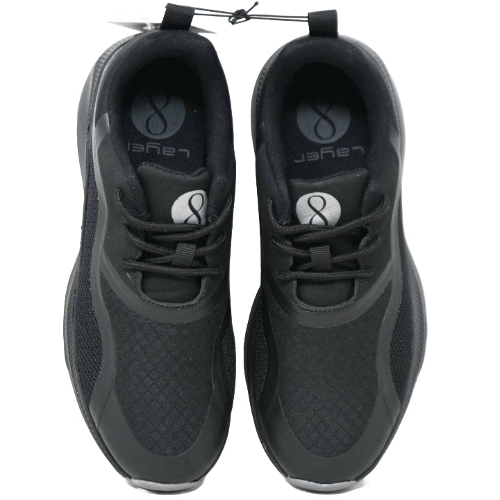 WOMEN BLACK SNEAKER SHOES ASST SIZE LAYER 8 C/P 18