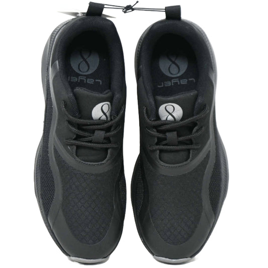 WOMEN BLACK SNEAKER SHOES ASST SIZE LAYER 8 C/P 18