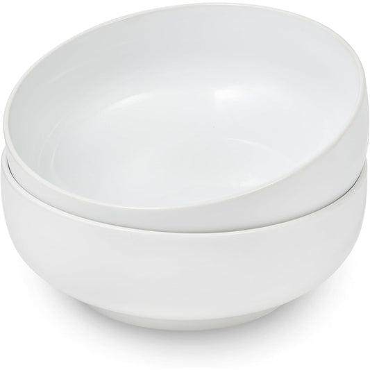 2pc Bowl Set White C/P 4
