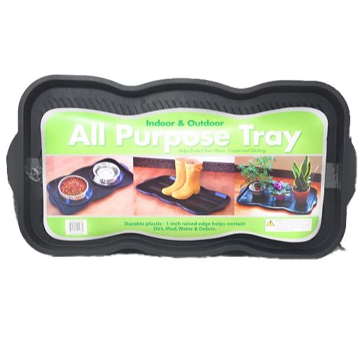 BLACK TRAY BOOT 15X28" C/P 24