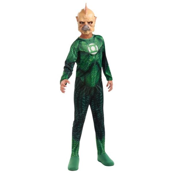 H/S Green Lantern TOMAR-RE Child Costume, S(4-6) C/P 28 DC