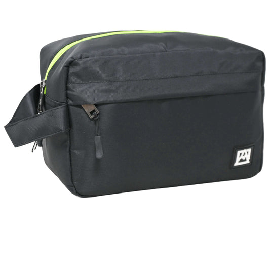 *OUTSIDE OF CA* LRG BLK MEN TOILETRY BAG C/P 16