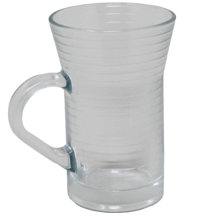 8.5oz GLASS MUG C/P 24