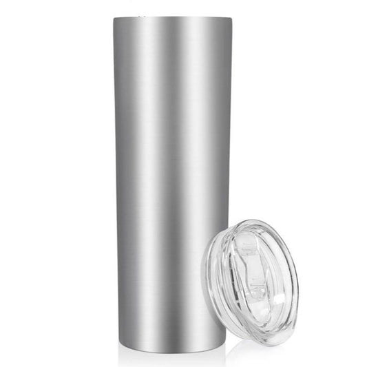 30oz Stainless Steel Double Wall Tumbler w/Lid (No Label or UPC) C/P 25